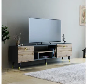 Masă TV/Dulap Tebosi 1 (Nuc + antracit) . 1095277