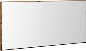vidaXL Oglindă Lemn vechi 80 x 37 cm Sticlă și Lemn Ingineresc