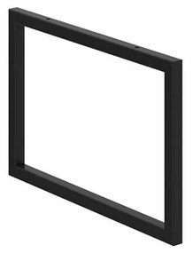 Set picioare mobilier negru mat Defra Modica 29.8 cm