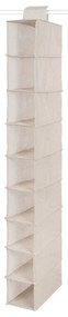 Organizator pentru șifonier de agățat din material textil Nancy – Compactor