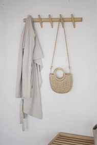 Cuier de perete în culoare naturală din lemn masiv de stejar Hillmond – Rowico