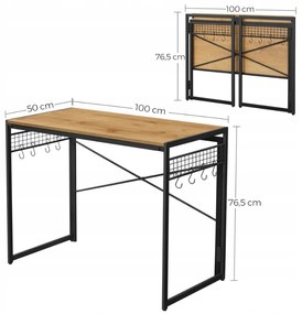 Birou pliabil TAYLOR SONOMA 50x100cm