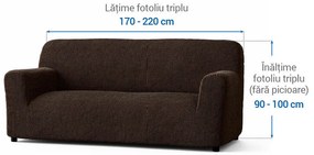 Huse bielastice COSTINA tutunului fotoliu triplu (l. 170 - 220 cm)