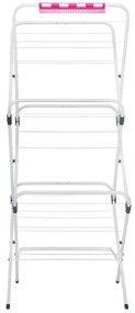 Uscator de rufe 54x62x145cm, alb, Velkea V200