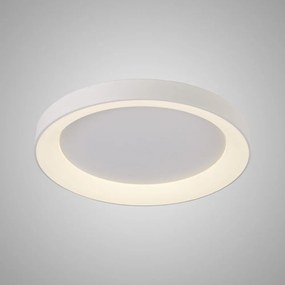 Plafoniera LED inteligenta design circular NISEKO II White 65cm
