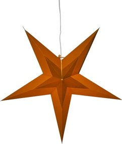 Decorațiune luminoasă pentru Crăciun Star Trading Diva, portocaliu, ø 60 cm