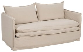 Canapea crem cu tapițerie din in 180 cm – Ixia