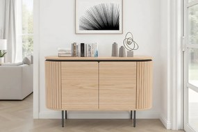 Comoda cu furnir de stejar ATELIER 120cm