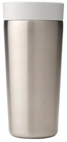 Cana thermos Brabantia Make&Take 1008490, 360 ml, Fara varsare, Argintiu/Gri