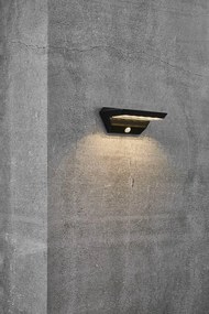 Lampa LED de perete solara cu senzor pentru iluminat exterior, stil modern IP44 Agena 2118221003 NL