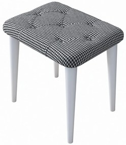 Taburet Dekisu (negru + alb). 1094518
