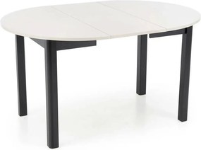 Masa extensibila RINGO, casmir/negru, PAL furniruit, 102/142x102x76 cm
