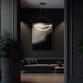 Lustră LED pe cablu LED/12W/230V 4000K