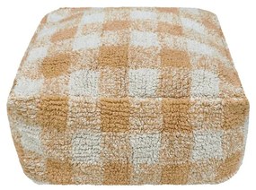 Puf de copii galben ocru Vichy Honey – Lorena Canals