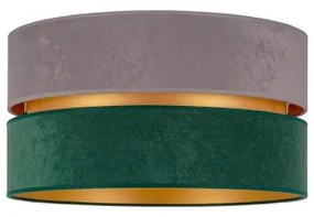 Plafonieră Duolla DUO 1xE27/15W/230V d. 40 cm gri/verde/auriu