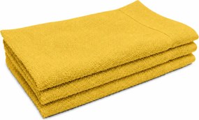 Prosop de maini Classic mic 30x50 cm galben, 100% bumbac