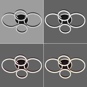 Plafonieră LED dimabilă Brilagi ORBITS LED/52W/230V 3000-6000K + telecomandă