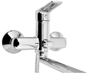 Baterie de lavoar/cadă Aqualine LOTTA crom lucios