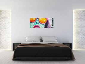 Tablou - Graffiti (120x50 cm)
