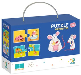 DUO PUZZLE - NOTIUNI OPUSE (2 PIESE) - DODO (DO300151)