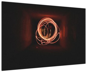 Tablou - linii în tunel (90x60 cm)