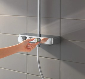 Coloana dus cu termostat pentru montare pe perete Grohe Euphoria SmartControl 260 mm-26509000