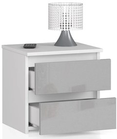 Noptieră Cleania CL2 (metalic lucios). 1069509