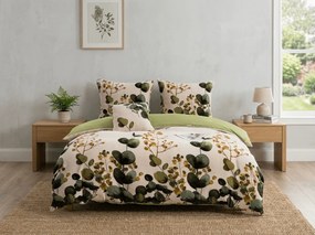 Lenjerie cocolino DUO SENSE EUCALIA colorat microplus/flanel Dimensiune lenjerie de pat: 70 x 90 cm | 140 x 220 cm