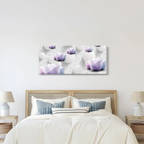 Tablou cu flori (120x50 cm)