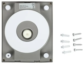 Aplică LED de exterior LED/12W/230V 4000K IP65 gri