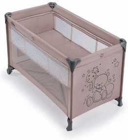 Patut pliant voiaj ultraportabil pentru copii   Pisolino  , usor de transportat, ideal pentru calatorii, material rezistent cu protectii laterale si saltea inclusa, Orso Bolle