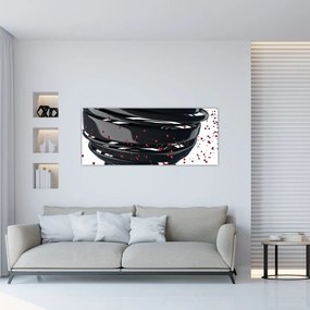 Tablou - Abstracției de glob pământen (120x50 cm)