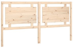 817955 vidaXL Tăblie de pat, 185,5x4x100 cm, lemn masiv de pin