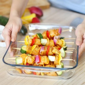 Pyrex Vas de sticlă pentru cuptor 3,7 l, 40 x 27 x6 cm, M