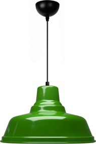 Lustra AYD-3708, verde, metal, 31x100 cm
