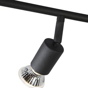 Smart Spotlight Negru Inclinabil cu WiFi GU10 - Jeany