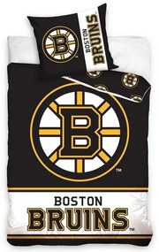 Lenjerie de pat NHL Boston Bruins , 140 x 200 cm,70 x 90 cm