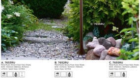 Lustra / Pendul pentru iluminat exterior rustic Station 7653RU SRT