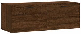 830155 vidaXL Dulap de perete, stejar maro, 100x36,5x35 cm, lemn prelucrat
