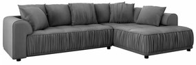 Colțar Portage 105Cutie de pat, 325x195x84cm, 119 kg, Picioare: Plastic