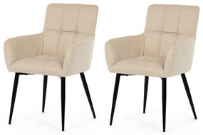 Set de scaune de sufragerie DCH-P3146 CRM2, 2 buc.