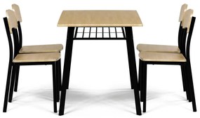 Set mobilier sufragerie Aeroplano (stejar sălbatic) (pentru 4 persoane). 1120643