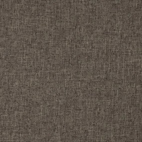 Scaun de podea pliabil, gri taupe, material textil 1, Gri taupe