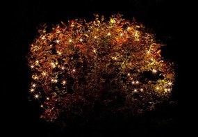 Plasă luminoasă LED de Crăciun - 3 x 3 m, 128 diode,alb cald