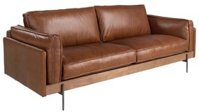 Canapea 3 locuri LUX design italian Tobacco brown