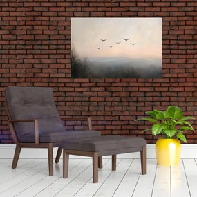 Tablou - Stol de păsări (90x60 cm)