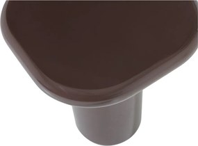 Măsuță auxiliară cu aspect lucios 50x50 cm Zava – WOOOD