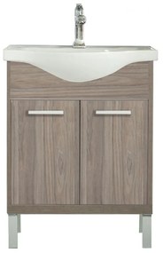 Dulap inferior Nerva 65 cm cu lavoar, ulm Rauna