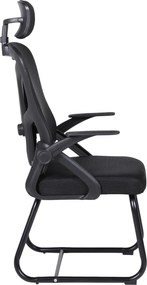 Scaun de birou, negru, SITAO