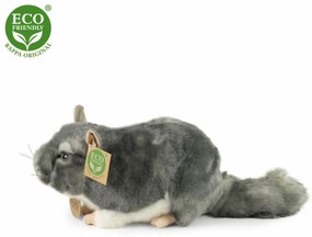 Chinchilla de pluș Rappa, 21 cm ECO-FRIENDLY
